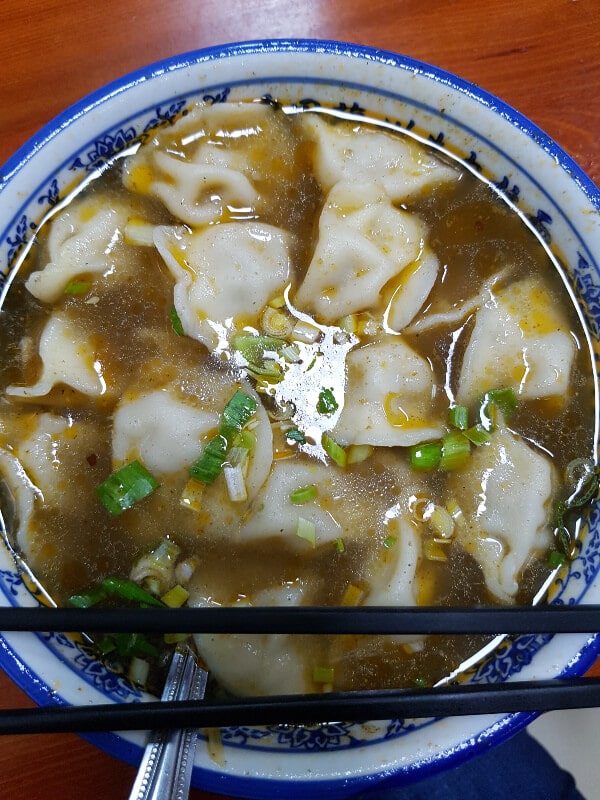 beef dumplings in Zhengzhou