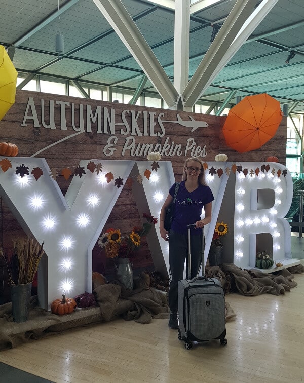 my trip to china : vancouver airport