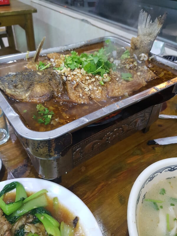 a whole fish food and fun in Zhengzhou