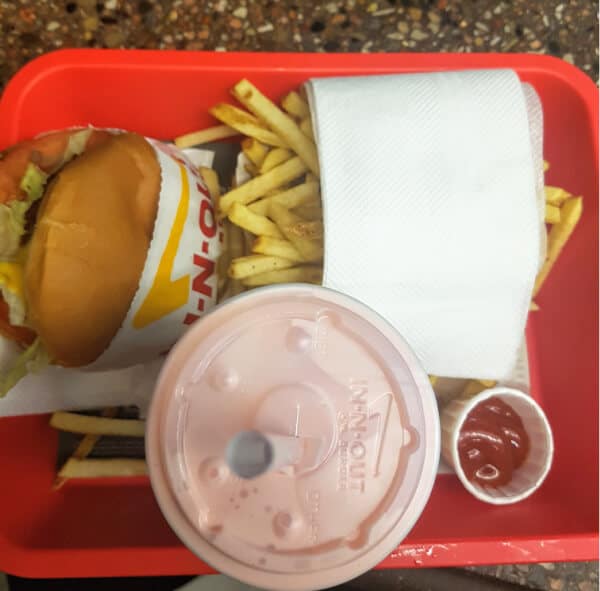 Southern California Itinerary: In-N-Out Burger 